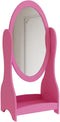 VDD - Staande Spiegel - Houten Make-up Spiegel - Roze