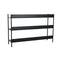 Planken Home ESPRIT Zwart Metaal 120 x 30 x 76 cm