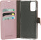 Mobiparts Galaxy S20 Plus - Wallet Case - Saffiano motief - Roze