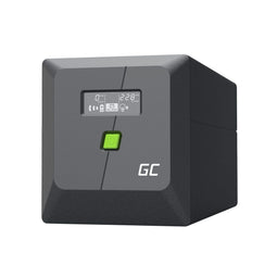 Green Cell UPS - Line-interactive 1 kVA 600 W - 4 AC-uitgangen