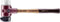 Halder SIMPLEX 3027.260 Voorhamer Ergonomische handgreep, Middelhard 1540 g 405 mm 1 stuk(s)