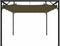 vidaXL - Tuinprieel - met - uittrekbaar - dak - 180 - g/m² - 3x3 - m - taupe