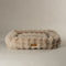 Scruffs Alpine Box Bed - Hondenmand - Luxe imitatiekonijnenbont - Champagne - XL 90 x 70 cm