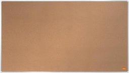 Nobo Impression Pro Widescreen Memobord/Prikbord Van Zelfherstellend Kurk - 710x400mm - Natuurbruin - Planner
