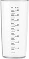 Taurus Bapi 1200 Premium Plus Inox Blender voor op aanrecht Zwart, Transparant 1200 W