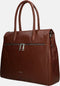 Gigi Fratelli Dames Leren Laptoptas 15 inch Romance Business ROM8006 Brandy