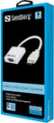 Sandberg 508-77 - HDMI naar VGA + Audio Converter - 1920x1080 - Wit