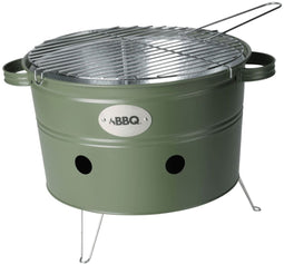 ProGarden Barbecue emmer met 2 handvatten 34,5 cm matolijfgroen