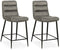 MX Sofa - Lena – Barstoelen – Grey – Set van 2