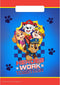 PAW Patrol - Uitdeelzakjes - 23 x 16cm - Blauw/Rood - 8 stuks