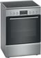 Bosch HKS79U250 - Keramisch fornuis - Pyrolyse - RVS - 60 cm - 3 fase