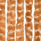 vidaXL - Vliegengordijn - 90x200 - cm - chenille - okerkleurig - en - wit
