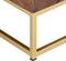 vidaXL - Dressoir - 60x30x75 - cm - massief - mangohout