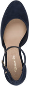 Tamaris Espadrilles - Platte sandalen - Klittenbandsluiting - Blauw - Maat 40