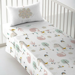 Set beddengoed voor kinderbed Haciendo el Indio Rainbowland