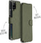 Accezz Hoesje Geschikt voor Samsung Galaxy A42 Hoesje Met Pasjeshouder - Accezz Xtreme Wallet Bookcase - Lichtgroen