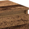 vidaXL - Nachtkastje - Oud - Hout - 40x35x50 - cm - Geengineerd - Hout