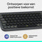 Logitech POP Icon Keys - Draadloos Bluetooth Toetsenbord - Azerty FR - Grafiet/Groen