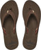 Reef Cushion Breeze - Teenslippers - Superzachte EVA-demping - Donkerbruin - Maat 38.5