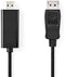 Nedis CCGL37100BK10 - DisplayPort-kabel 1.2 - 100cm - Zwart