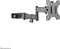 Neomounts FL40-450BL11 - Paalsteun - Full motion voor 32
