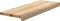vidaXL - Traptreden - 2 - st - 70x30x2 - cm - onbehandeld - massief - eikenhout