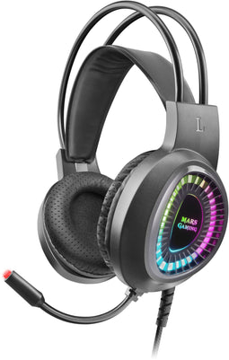 Mars Gaming MH220 - Gaming Headset - Draad - Stereo - 3.5mm Jack - USB 2.0