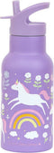 BEAU by Bo A Little Lovely Company Back to school set - Drinkfles RVS/Snackdozen/Bentobox - Unicorn Dreams
