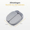 Lifeproducts Voetmassage Apparaat - Massageapparaat met Trilfunctie - Verwarming - Kleur: Vibratie Massage