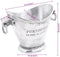 vidaXL - Ijs-emmer - Zilver - 29x16x19 - cm - Aluminium