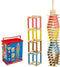 JEUJURA Técap Multicolor - Balanceer- en constructiespel - 200 stukjes (200 stuks)