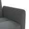 vidaXL - Slaapbank - met - bekerhouders - stof - donkergrijs
