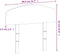 vidaXL - Hoofdbord - 75 - cm - massief - grenenhout