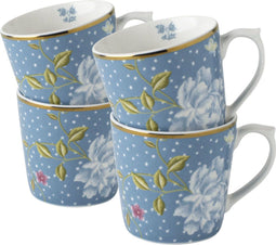 Laura Ashley Heritage Collectables Mokken set van 4 - Seaspray - 32 cl.