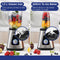 Safecourt Kitchen Blender - 1,5L Glas & 600ml To-Go beker - 1200W Krachtig & Stil - Zilver