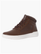 Timberland Allston - Halfhoge Sneaker - Vetersluiting en Comfortabel Voetbed - Medium Brown