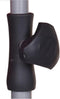 Tom Strandparasol 250 Cm Polyester/aluminium Zwart/zilver