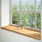 vidaXL - Vensterbanken - 2 - st - 140x40x2 - cm - massief - eikenhout - lichtbruin