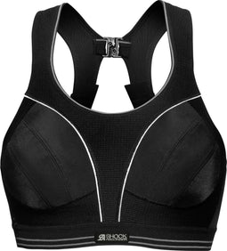 ShockAbsorber Ultimate Run Bra - Sportbeha - Extreme ondersteuning - Zwart/Zilver