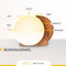 UPLY Wake Up Light - Licht Wekker - 7 Kleuren - USB Oplaadpunt
