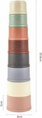 Stapeltoren Pastel, 8dlg.