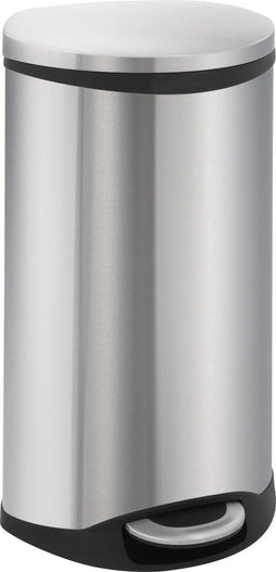 EKO - Shell Bin pedaalemmer 30 liter - Stainless steel Plastic - mat RVS - Prullenbak