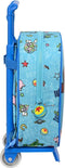 Schoolrugzak met Wielen Toy Story Ready to play Licht Blauw (22 x 27 x 10 cm)