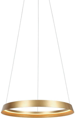 Steinhauer Ringlux 3692GO - Hanglamp - LED ring Ø60 cm 4000 lumen - Goud