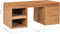 vidaXL - Salontafel - 90x50x40 - cm - massief - teakhout