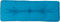 vidaXL - Palletkussen - 120x40x12 - cm - stof - blauw
