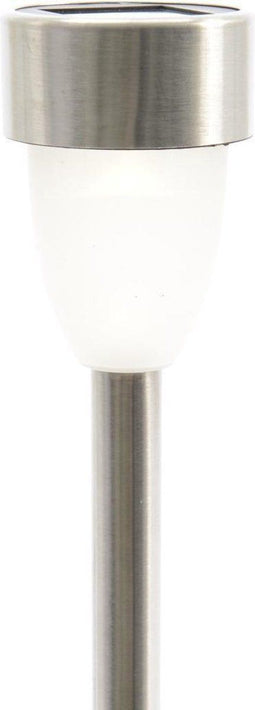 5 stuks LED solar tuinverlichting roestvrijstaal buiten