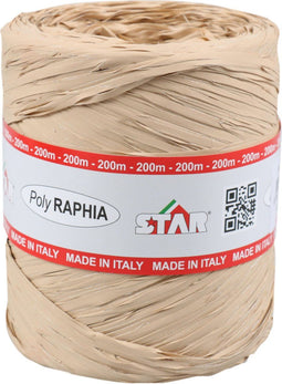 Raffia - 15mm - 200m - naturel