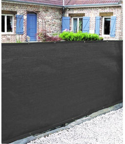 Privacyscherm - HDPE 350 g/m² - Verduisterend 5/5 - Antraciet