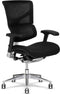 X-Chair bureaustoel X3 Grijs met hoofdsteun
